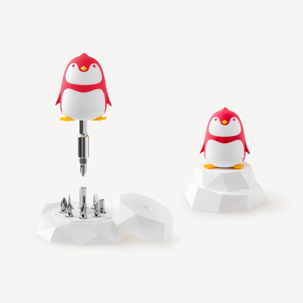 Mini Penguin Screwdriver Modeling Ratchet of Tool Set for Renovation