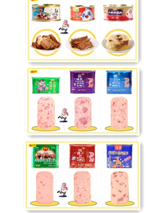 hot selling products canned food companies pork distributors luncheon meat