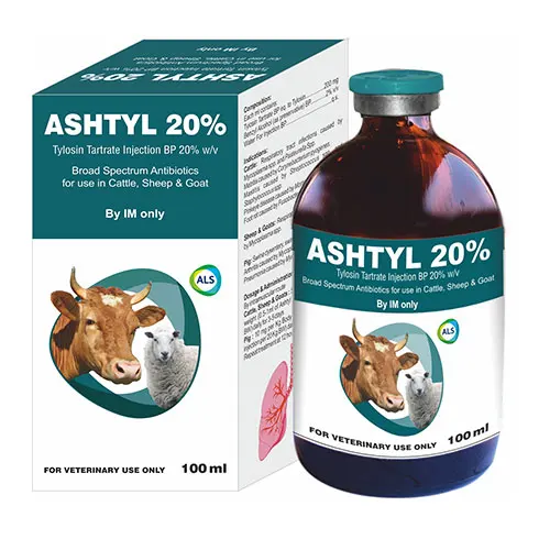 Tylosin Tartrate 200 mg/ml