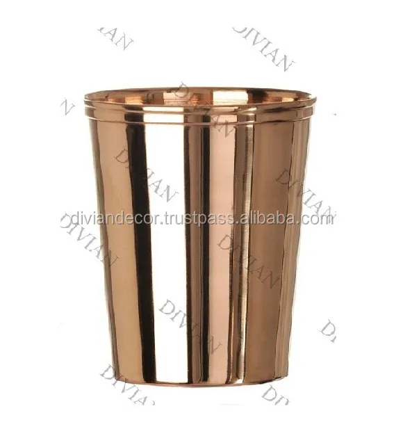 Pure Copper Glass Handmade  Copper Lassi Glass For luxury Home Drinkware Copper Glass Designer For Gift Manufacturer