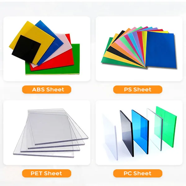 Custom Good Price Hard Plastic Sheet extrusion Black abs Plastic Sheet for Thermoforming