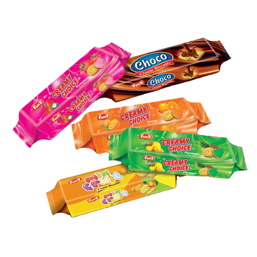Thin Biscuits Creamy Choice Biscuits Hot Cream Cookie Wheat Floor Semi-hard Fun2 private label biscuits