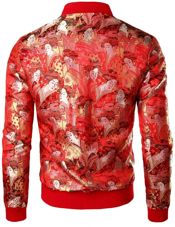 Competitive price custom label new arrived Top sale fresh material design your own hot selling sublimation bomber jacket