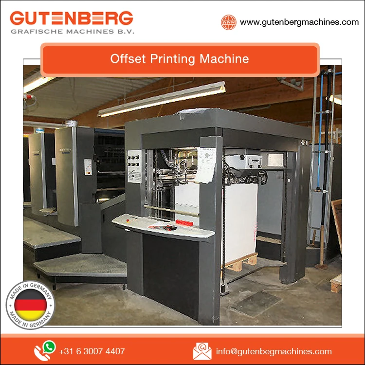 World Wide Supply of Top Quality Multi-Color Automatic Used Offset Printing Machine