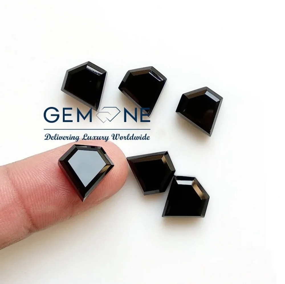 4.00 Carat Size Diamond Shape Black Diamonds Fancy Shape Loose Black Diamonds At the Bes Price
