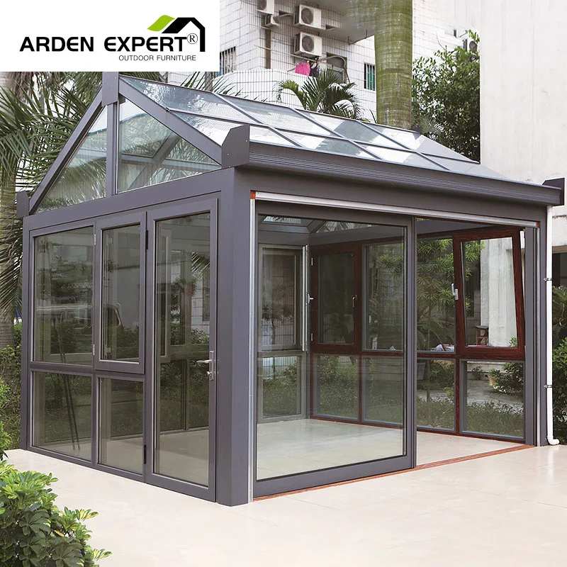 Waterproof Louver Roof System Kits Outdoor Gazebo Garden Bioclimatic Aluminium Pergola