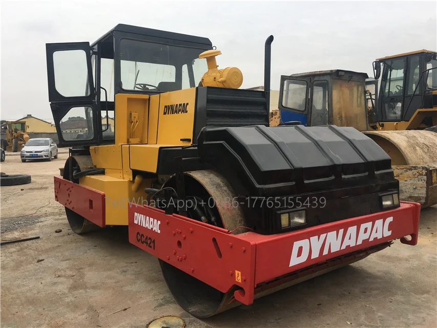 Оригинальный Подержанный дорожный каток CC421 для продажи dynapac CC421/ca251d в хорошем