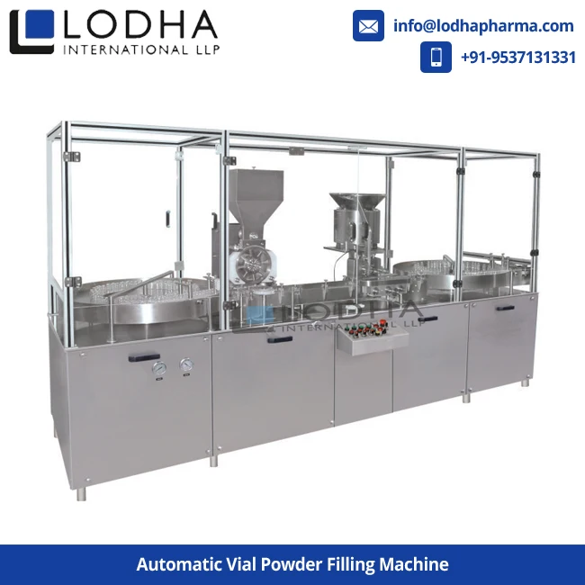 Pharmaceutical/Veterinary/Chemical Powder Vial Sterile Filling Rubber Stoppering Machine