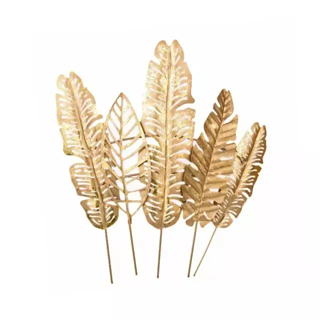 Leaves and Berries Metal Scrollwork Wall Decore