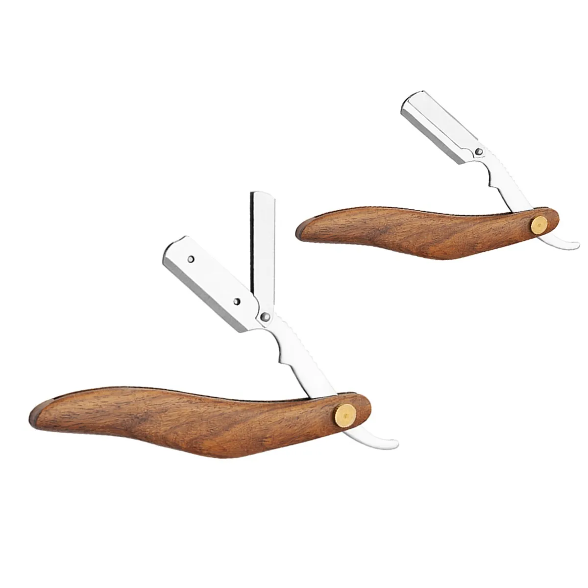 Japanese J2 Metal Folding Handle Barber Old Shaving Razor Shaving Knife Hair Removal Tools