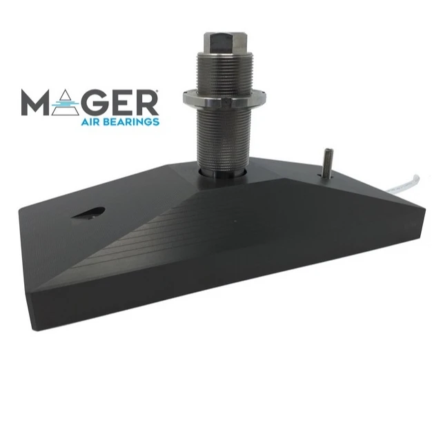 ITALY TOP SELL FLAT RECTANGULAR  ALUMINUM AIR BEARING HPR5.0 100x224x43 FOR FRICTIONLESS INDUSTRY