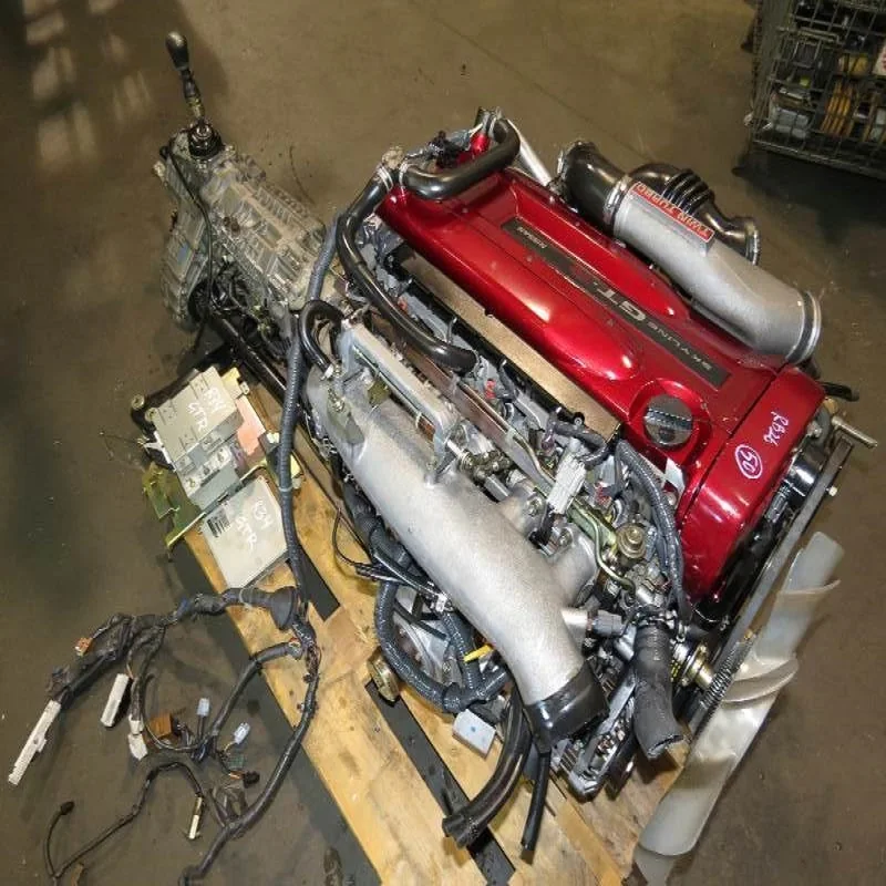 
JDM nissaan SKYLINE R34 GTR RB26DET двигателя 6 скоростей GETRAG передачи RB26DETT  (1600067262243)