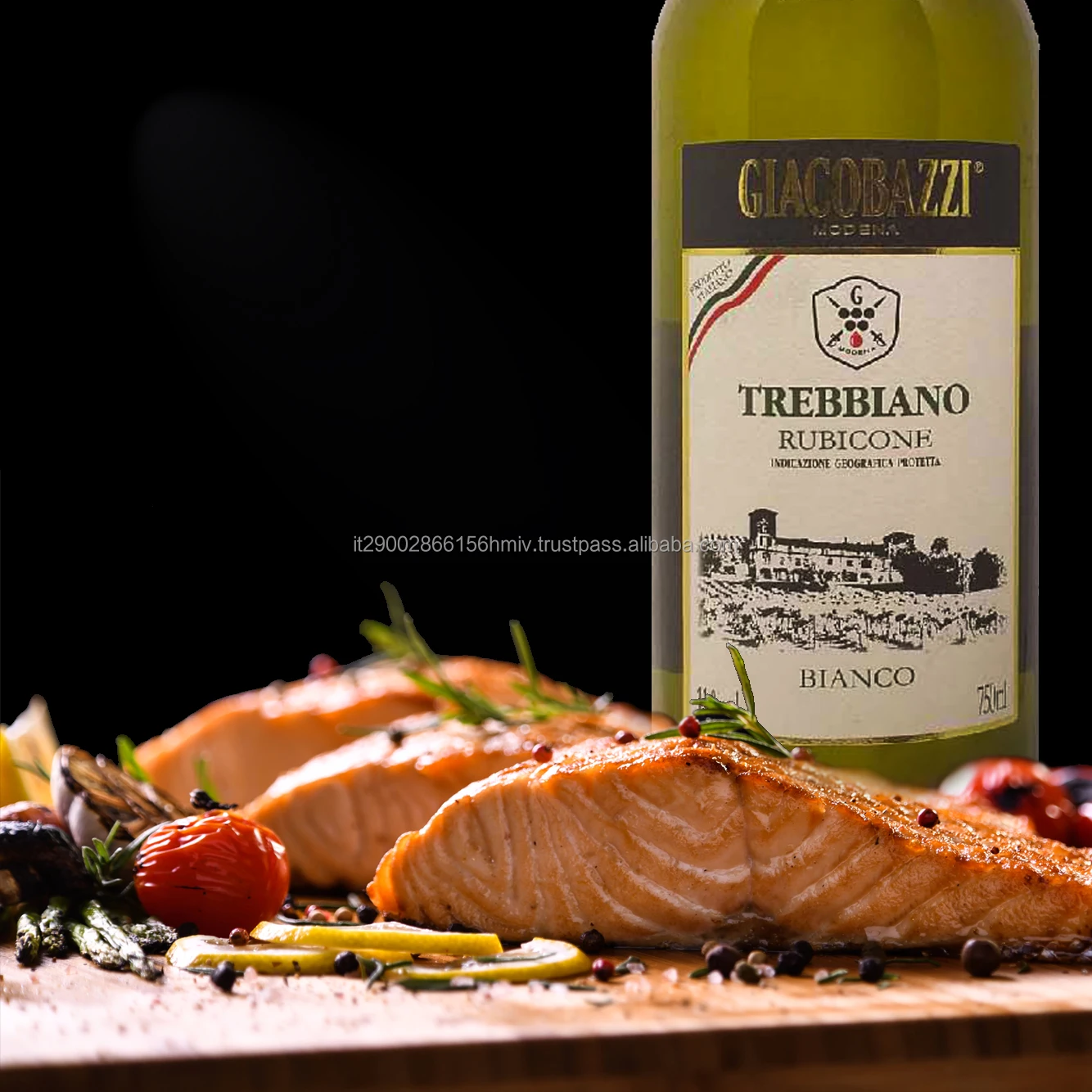 Tastefull Special Trebbiano Rubicone alcoholic beverage dry White Wine 75 cl to export