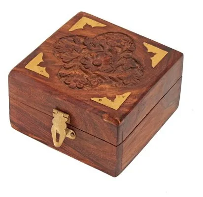 Decorative Wooden Jewelry Packaging Box Wholesale Manufacturer