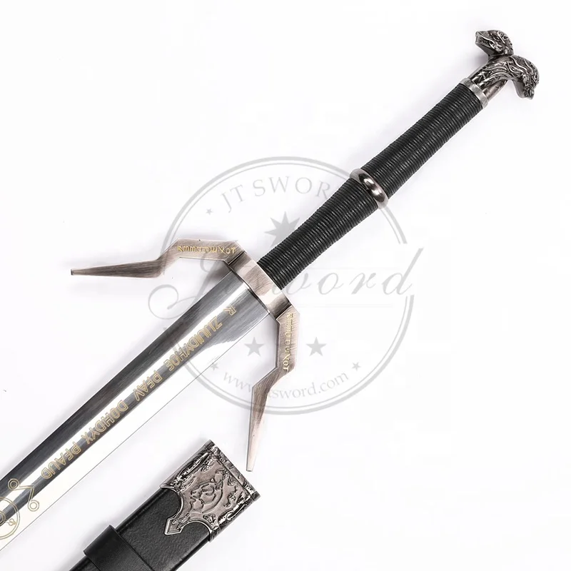 The Witcher 3 Geralt 440 Stainless Steel Real Sword
