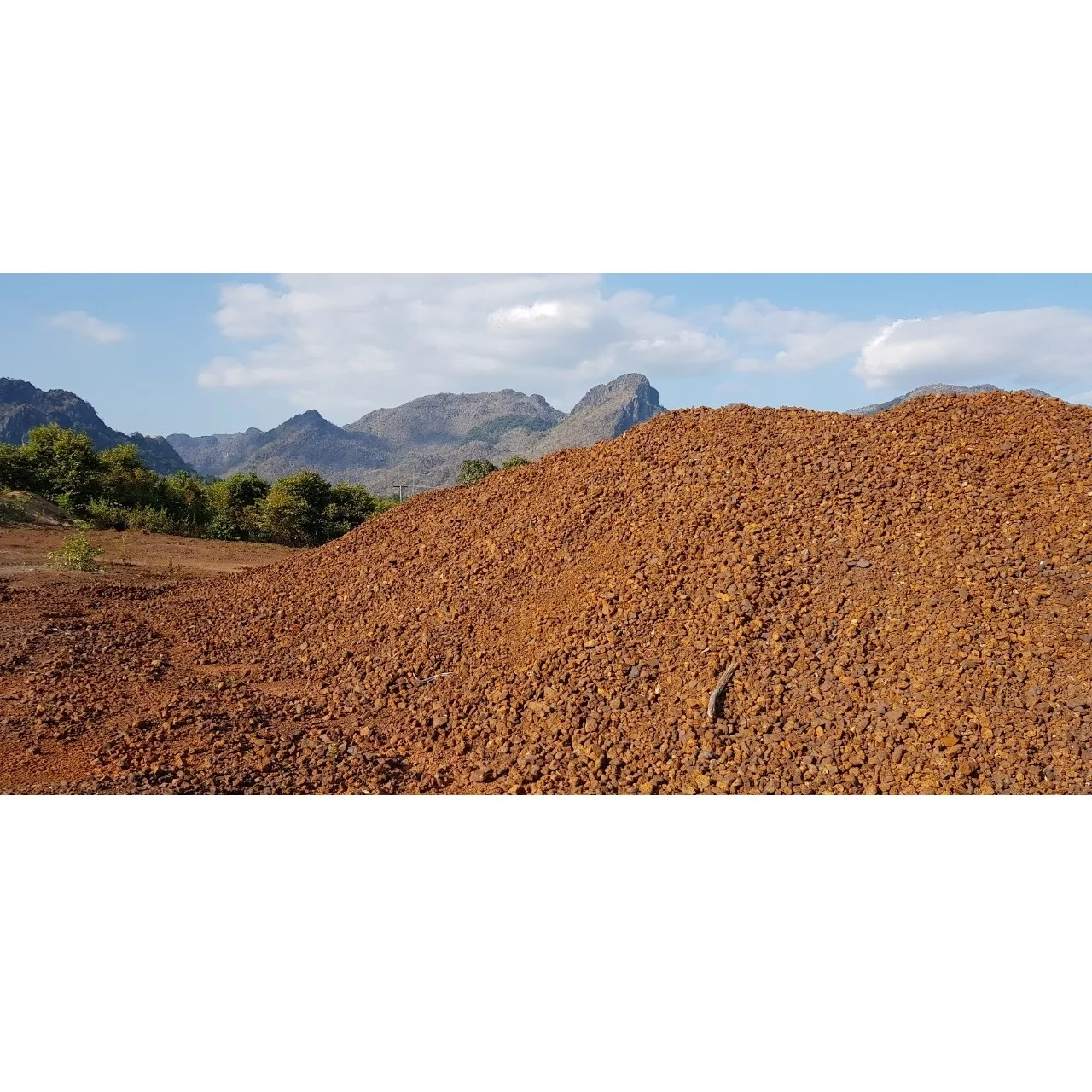 Competitive Price 62% To 70% 8 Percentage Moisture Pyrites Iron Ore From Laos Provided Testing At Vung Ang Port