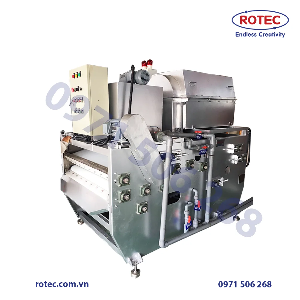 Vietnam New Filter Press Product Belt Press Machine For Construction Works
