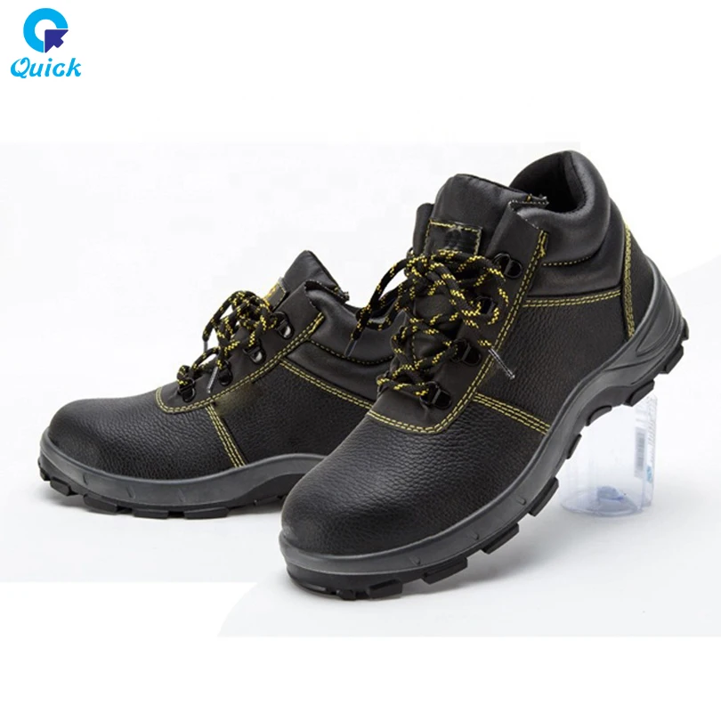Anti-smashing anti-smashing anti-static PU injection molding wear-resistant safety shoes high quality waterproof customized logo