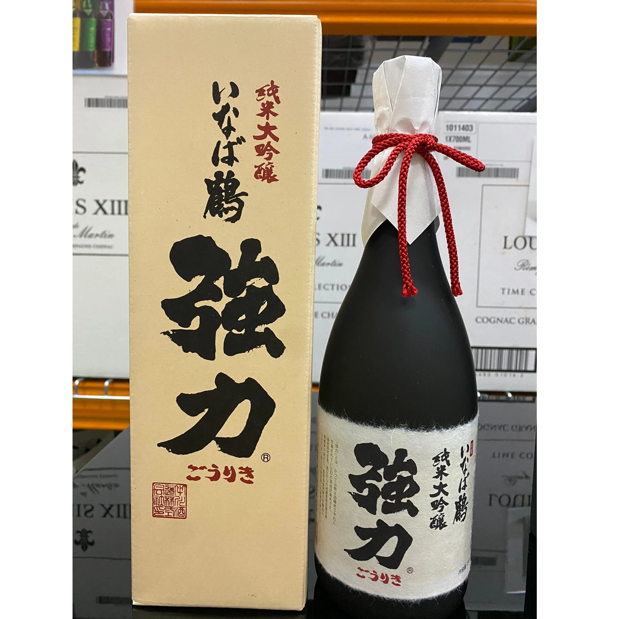 Рисовый ингредиент по лучшей цене 16.50% сладкий и горький Inaba Tsuru Gouriki Junmai Daiginjo 720 мл из Японии