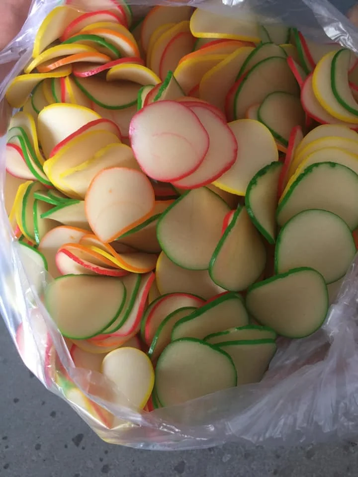 Аутентичные креветки необработанные/хрустящие и вкусные чипсы