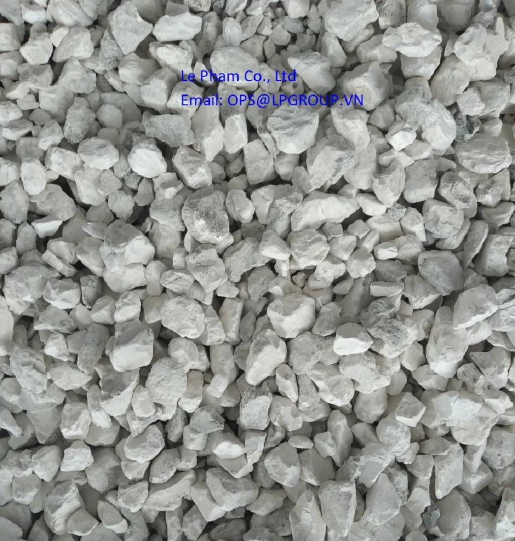 Quick lime, oxide calcium, CaO > 94% use for paper industry