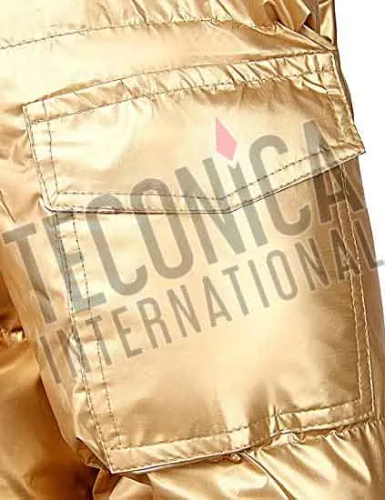 Wholesale 100% Cotton Padded Puffer Jackets Men Fashion Zipper up Outerwear Coats Bomber Jacket