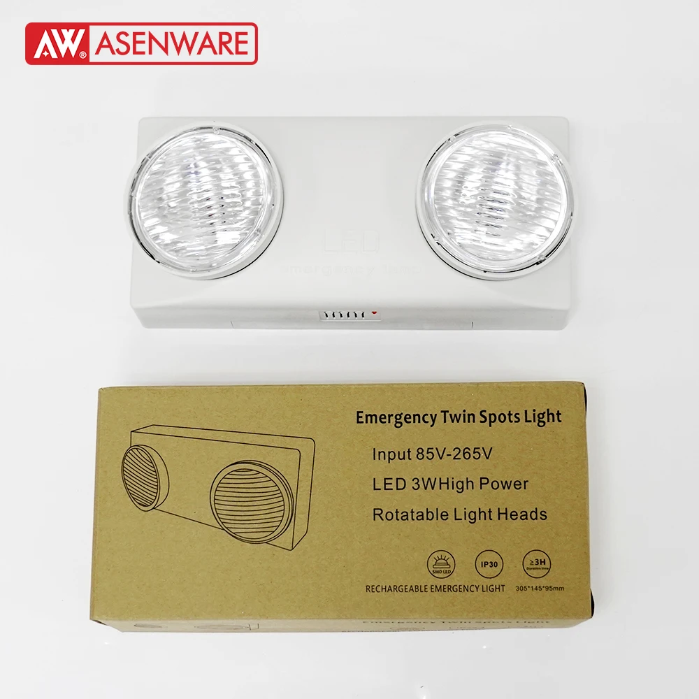LED Emergency Light AW-EL204 China manufacture price Surface fire evacuation