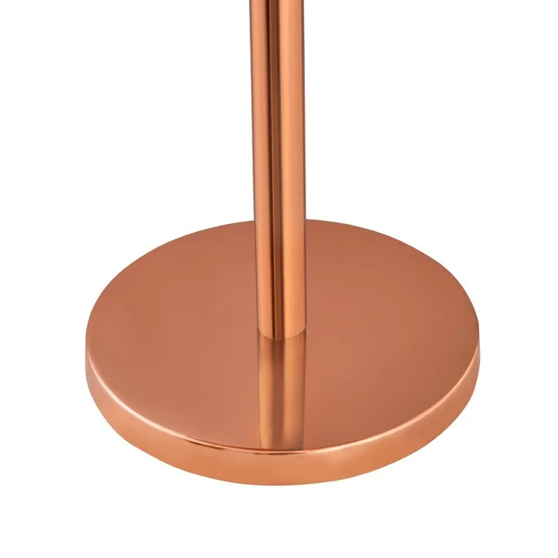 Shiny Brass Rose Gold Round Side Table Excellent Quality Nordic Simple Sleek Modern Accent Home Decor Furniture Side Tea Table