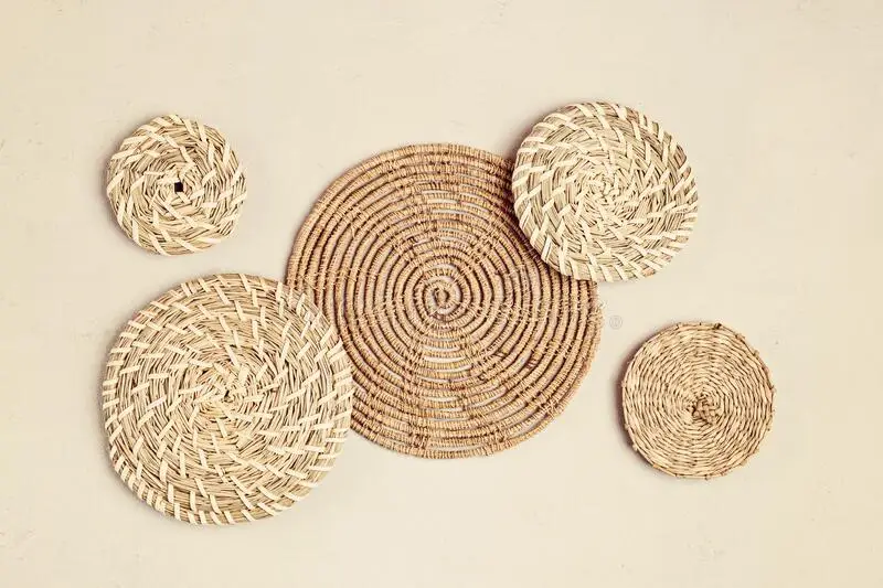 Elegant Rattan Wall decoration For Home Living Furniture