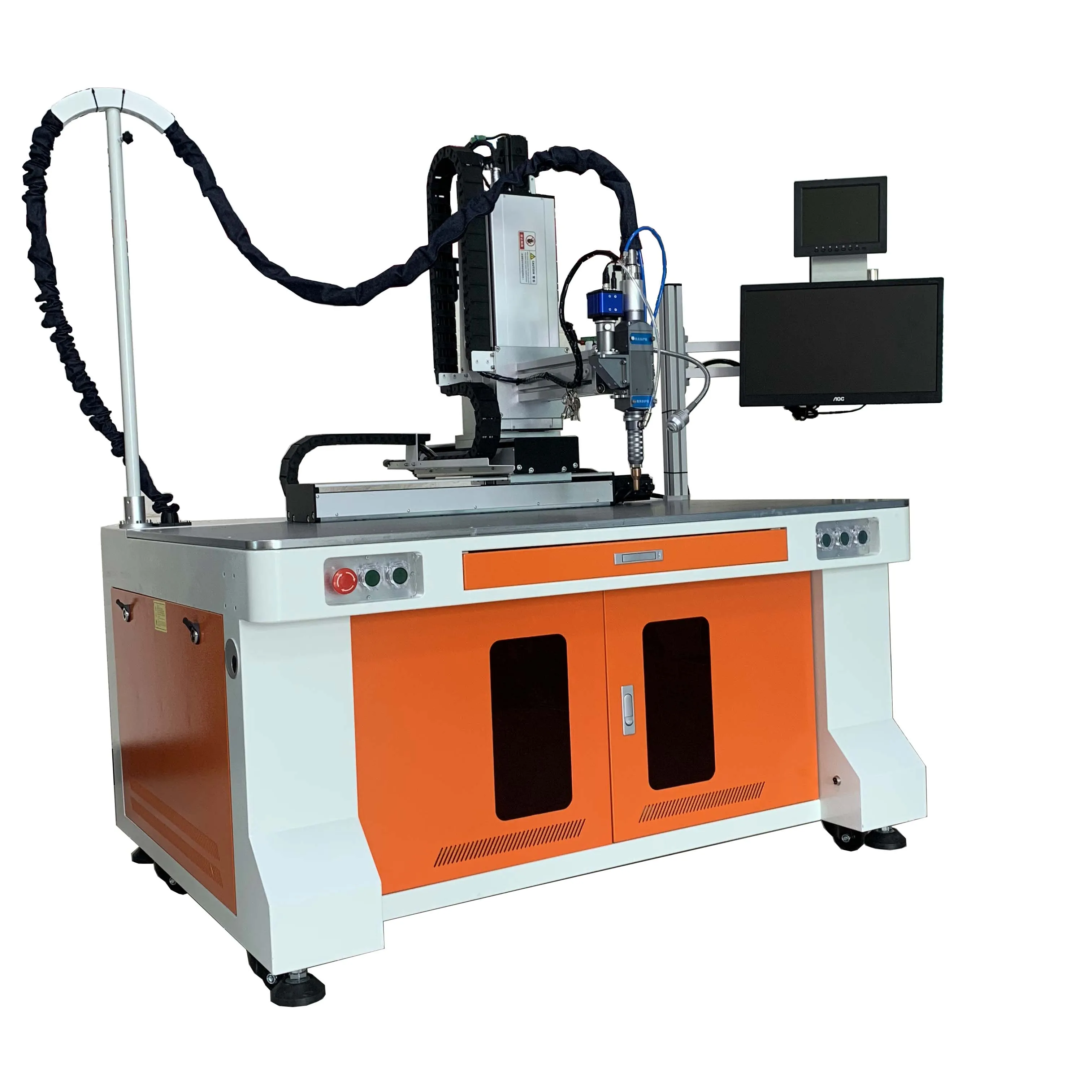 1000 Вт 1500 2000 MAX JPT RAYCUS лазерный источник оптического волокна cnc XYZ и роторный четырехосевой Автоматический Лазерный Сварочный Аппарат