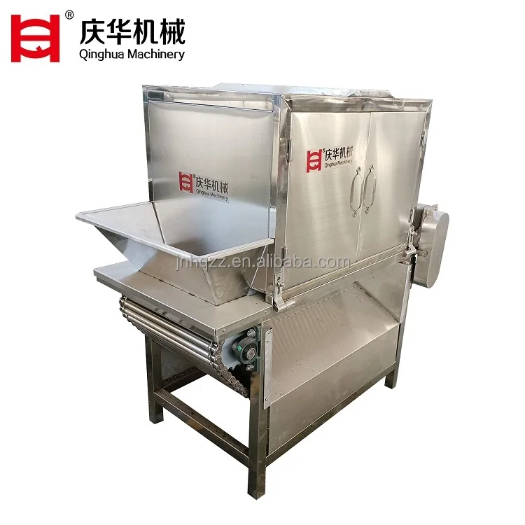 March expo hot selling/Chain type  peeling garlic  machine/Garlic making