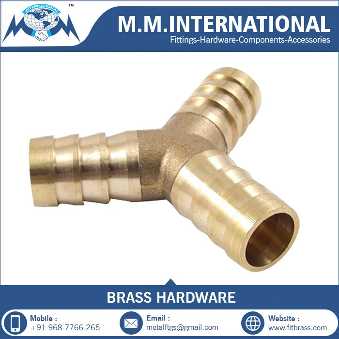 Brass Hose Nipple Fittings Threaded Brass Pipe Fittings