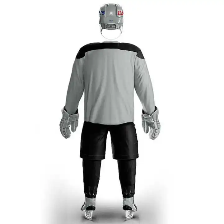 OEM частная этикетка вязаная вышитая вышивка униформа для хоккея с шайбой трафаретной печатью команды США колледжа Лиги