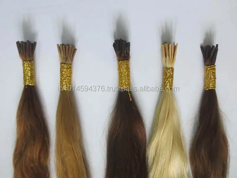 Лидер продаж производители корней и наконечников выровненные волосы с кутикулой/индийские висками!