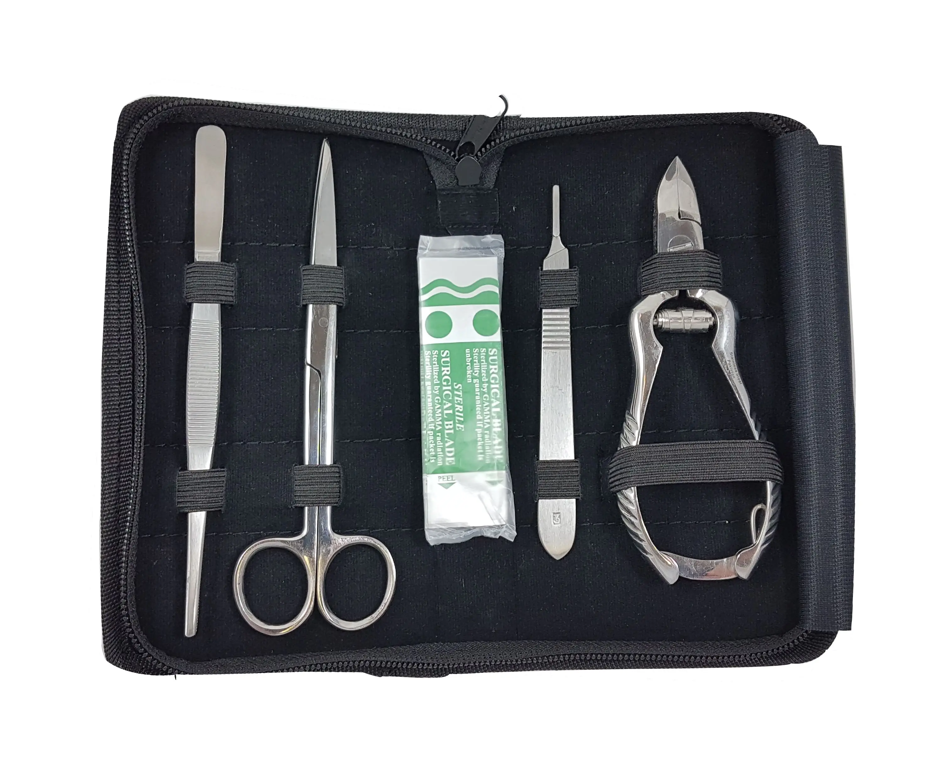Sterile Disposable Toenail Procedure Kit stainless steel in high quality in low price