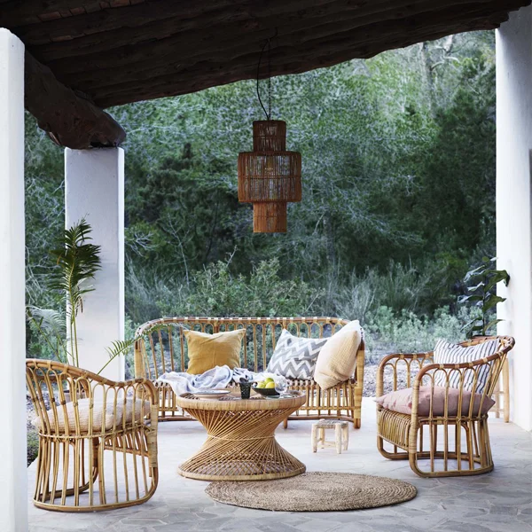 Vietbay Crafts Handmade Rattan Pendant Light Fixtures Hanging Rattan Lamp Shade Light Covers