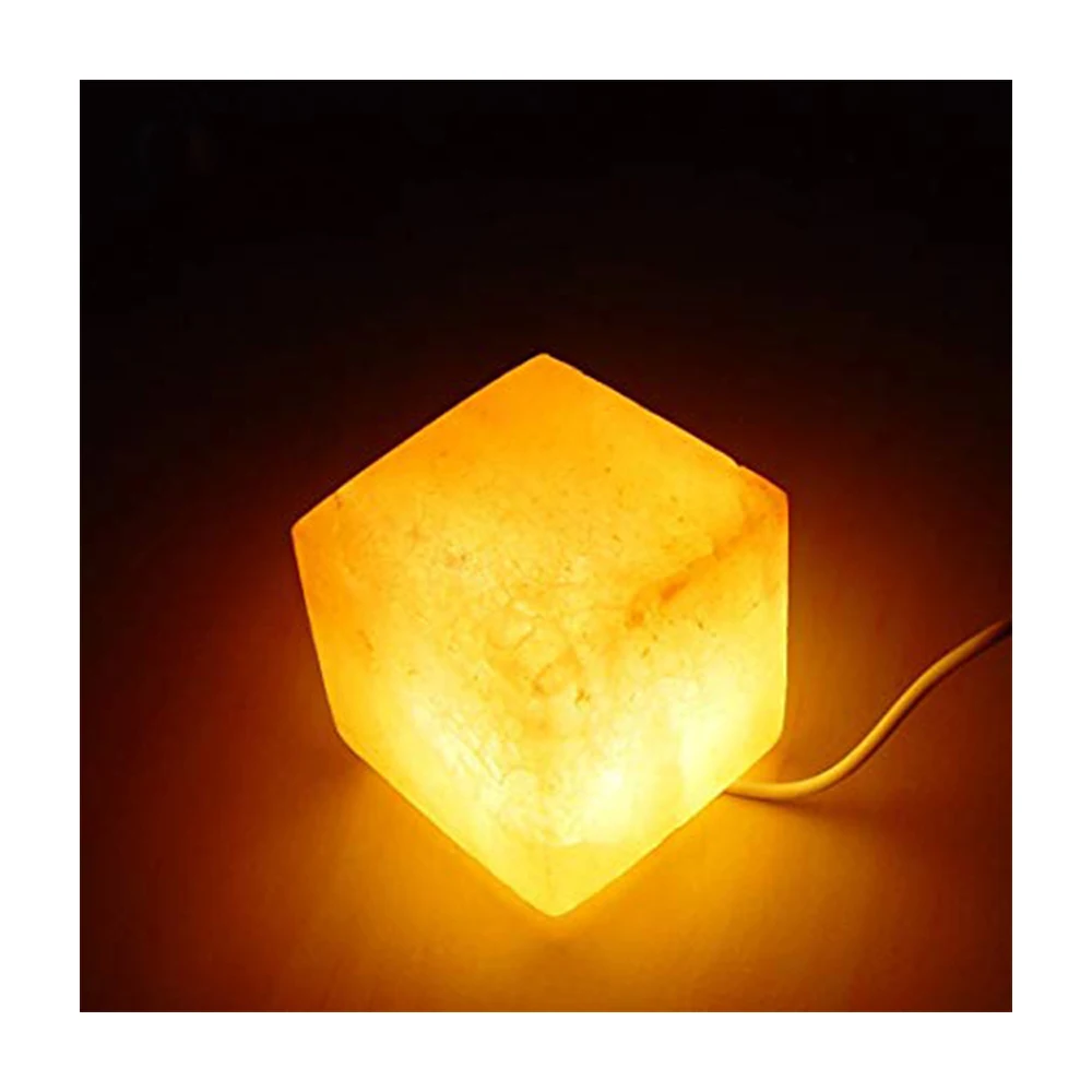 2024 Best Quality Himalayan Natural Pink Salt Lamp Geometrical Design Salt Lamps BY IMPEX PAKISTAN