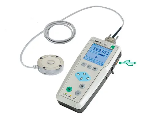 72-REF-DKD/DAkkS calibration certificate for the full measuring chain,Sensor can easily be integrated into the flow of forces