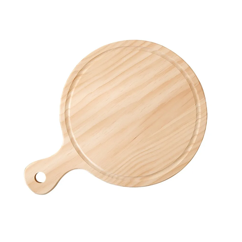 Traditional Luxury Natural Wooden Pizza Peel Set For Home Made Pizza Bread Baking Size 12 Inch Pizza Premium Quality
