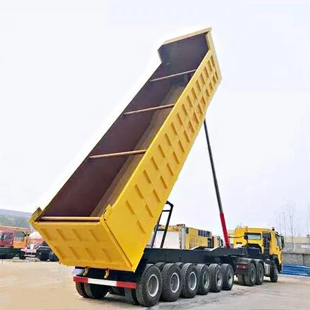 Трёхосный грузовой автомобиль с 45 тонный самосвал грузовик прицепом в продаже Мадагаскар