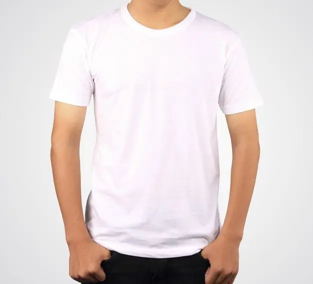 High quality retro all-match cotton pure color loose short sleeve base shirt lovers T-shirt