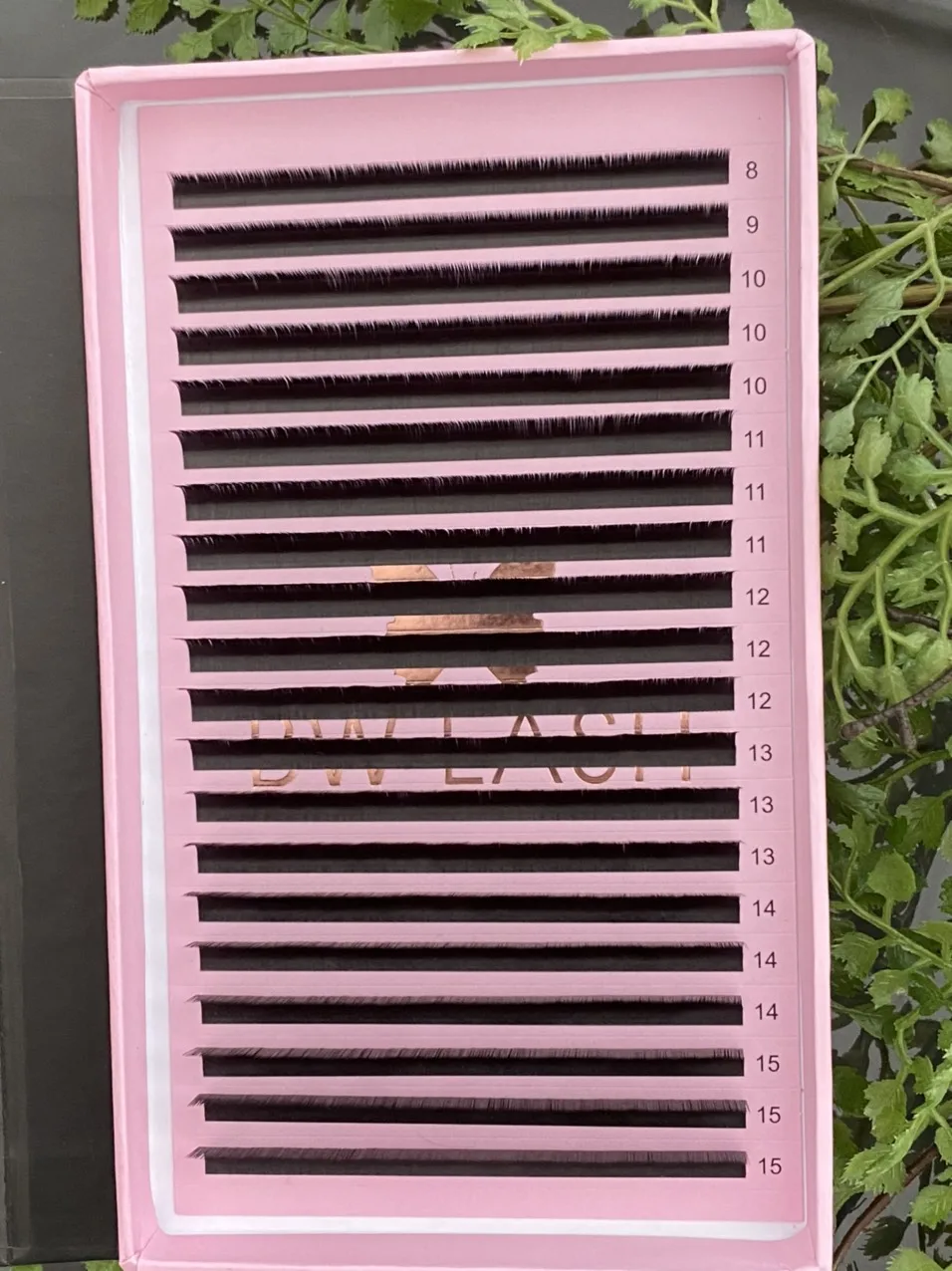 LUXURY BW-M CURL  eyelashes extension Korea of the manufacturing in Vietnam.OEM