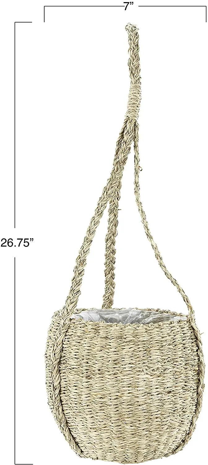  Оптовая продажа вьетнамские натуральные плетеные горшки для растений цветочные декоративные дома