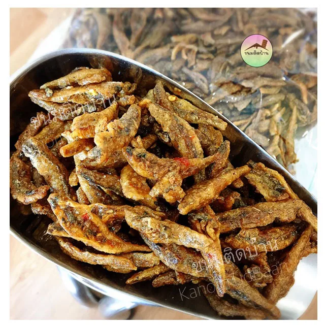 
The Best Seafood Crispy Fish Snack From Thailand 