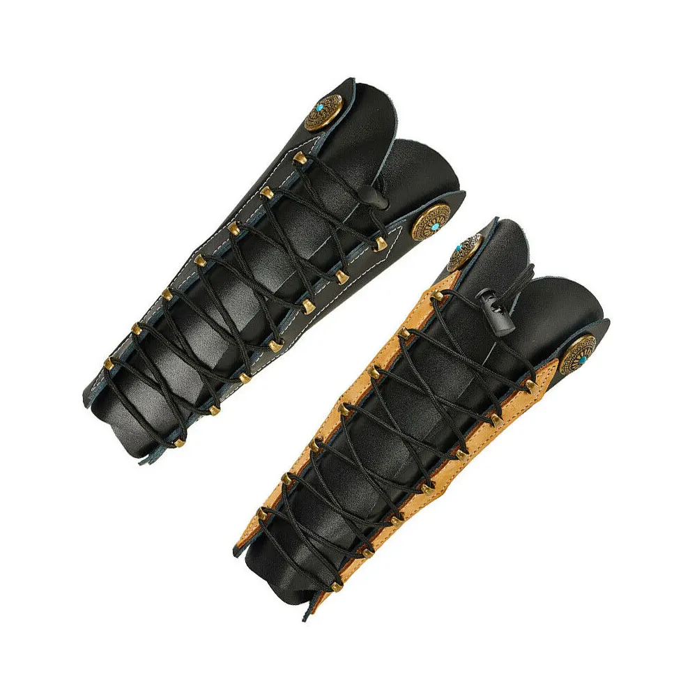 Traditional Bow protective tool archery forearm leather wrist guard and arm guard