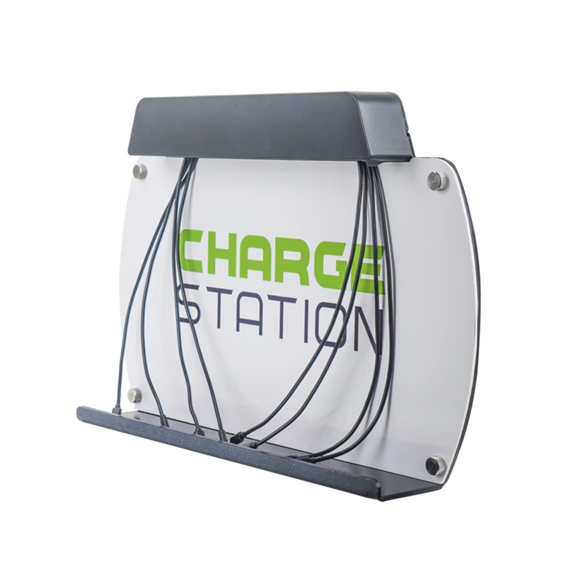 
Rental Kiosk Portable Solar System With Alarm And Charging Station 