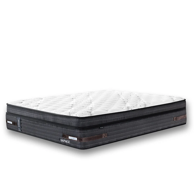 High quality mattresses pocket spring coil premium memory foam bed mattress