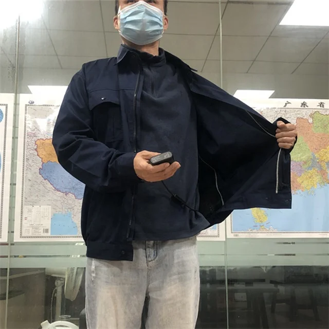 Summer Cooling Air Conditioned Workwear Cooling Jacket Working Clothes With Fans.