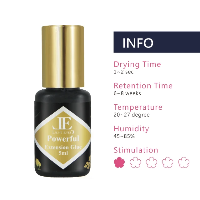 LIGHTEYES Rapid Dry 1-2 Sec Easy Blossom Eyelashes Glue