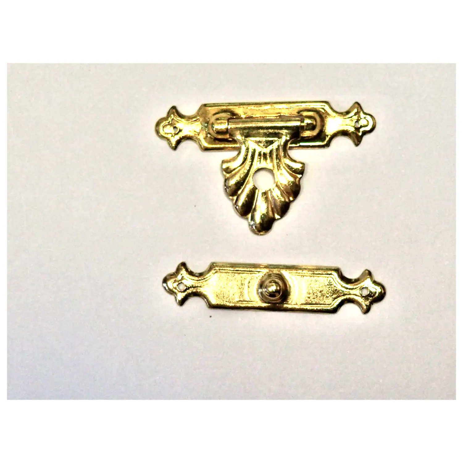 Заводская цена-Античная латунная застежка деревянный корпус-пряжка для крышки коробки идеально подходит для подарочной шкатулки-настраиваемый-